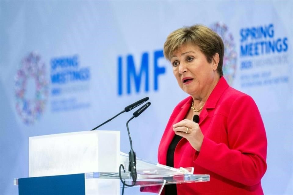 Kristalina Georgieva, directora gerente del FMI, descartó una recesión a nivel mundial por la guerra comercial emprendida por Trump.