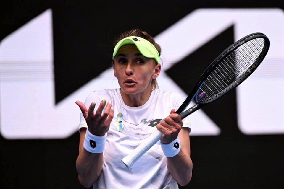Lesia Tsurenko lamentó el actuar de la WTA.