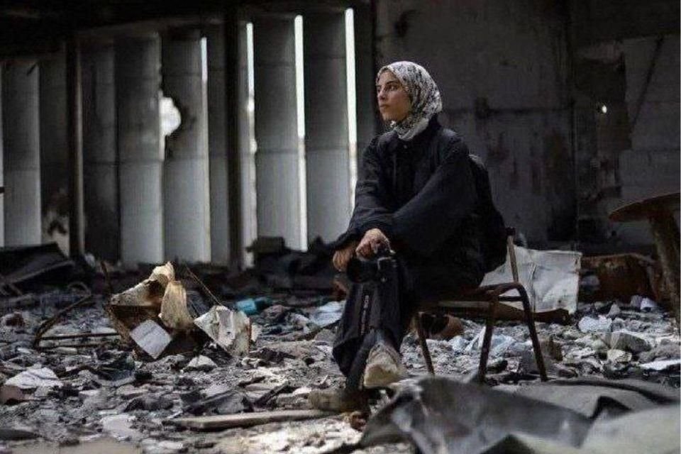 La artista se encontraba en su casa, en Gaza.