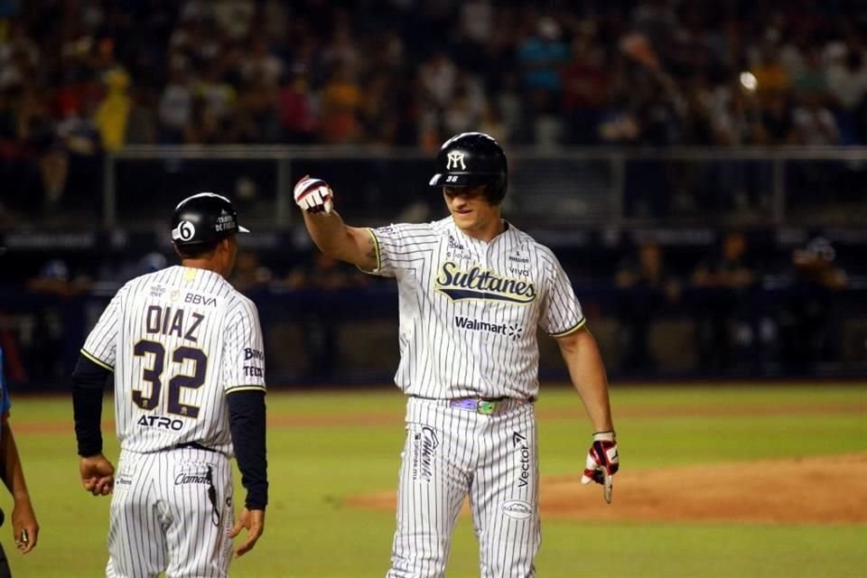 Sultanes logró su primera victoria en la Temporada 2025 de la Liga Mexicana de Beisbol.