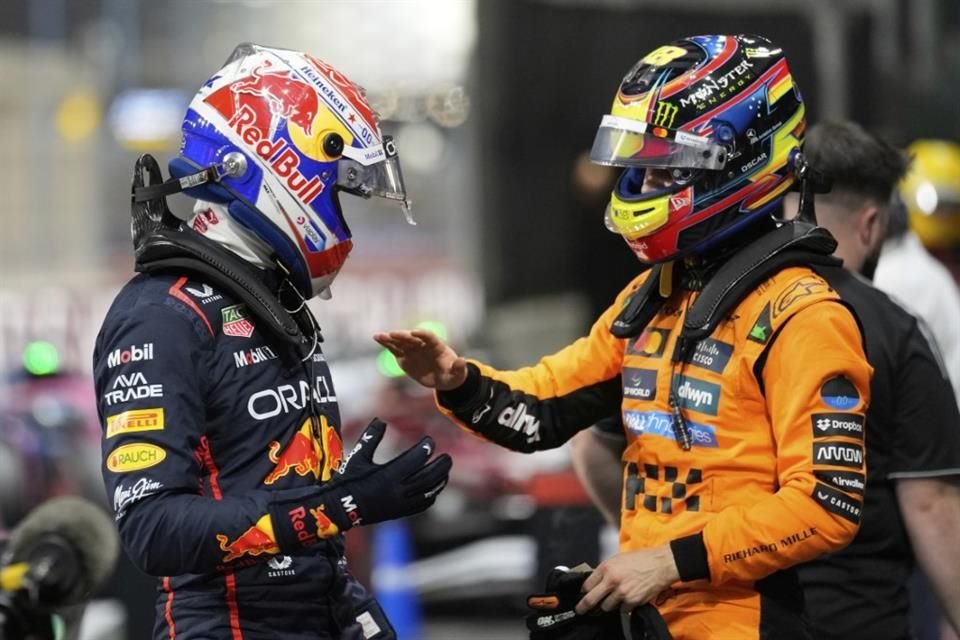 Max Verstappen y Oscar Piastri saldrán en la primera línea.