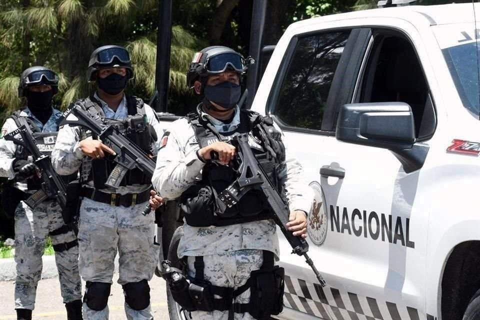 Actualmente, la Guardia Nacional cuenta con 140 mil efectivos.