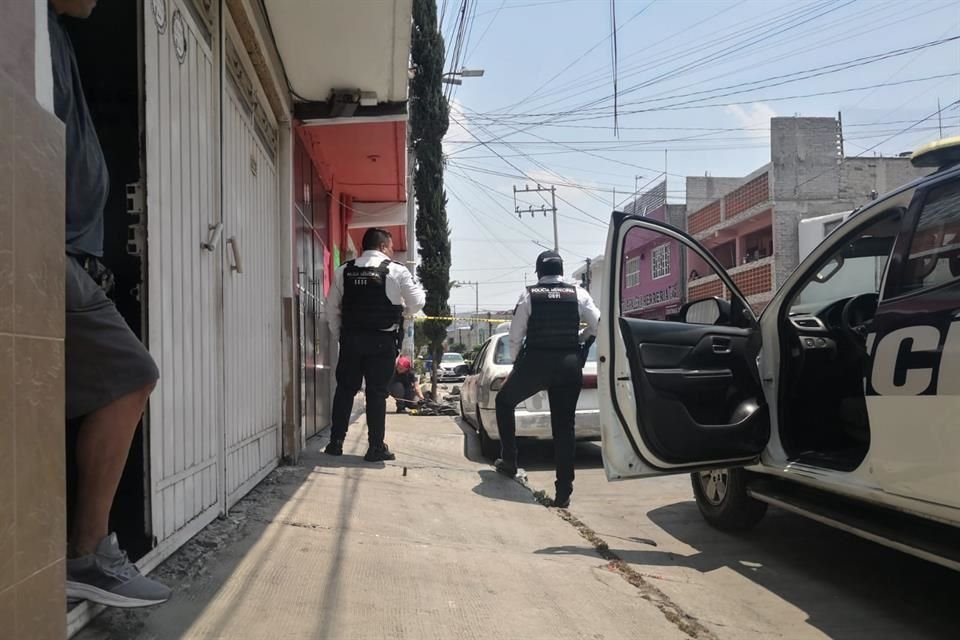 El primer punto donde se hallaron los restos fue en Cenzontle y Cehuan, colonia Barrio Vidrieros.