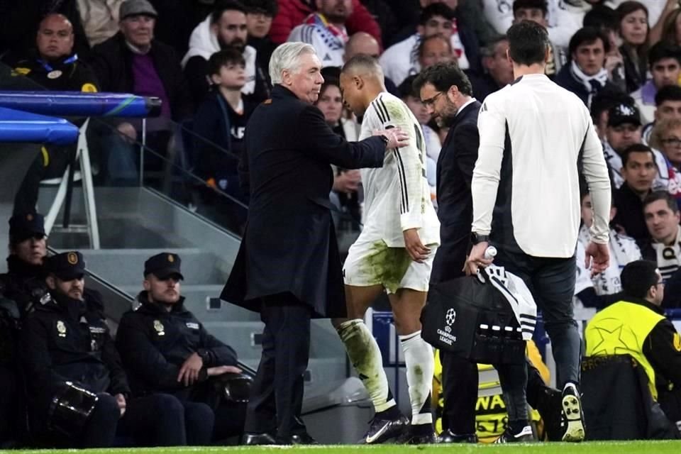 Carlo Ancelotti espera que Mbappé esté listo para la Final de copa.