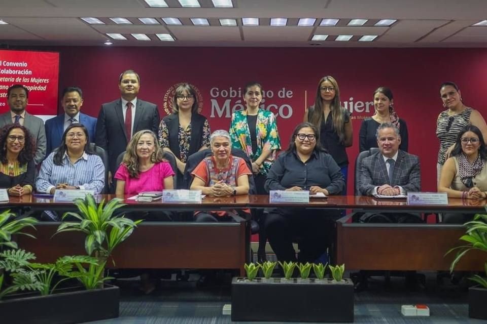 El IMPI y la Secretaría de Mujeres firmaron un convenio para reconocer el trabajo y la propiedad intelectual de las mujeres científicas, creadoras e inventoras.
