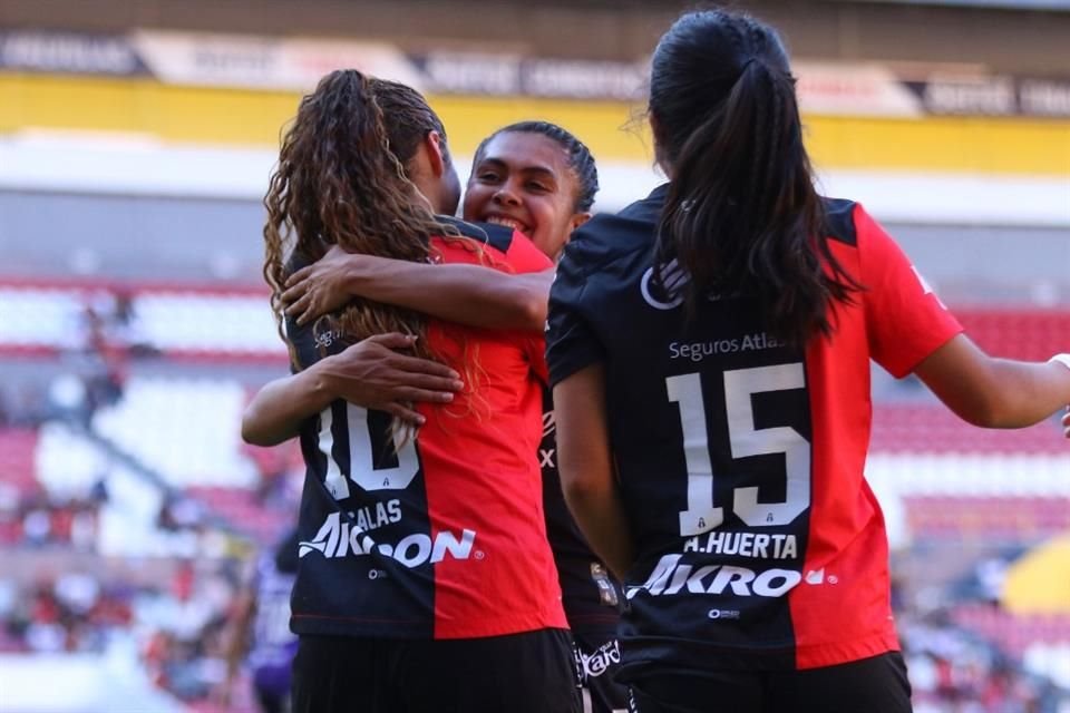 Atlas Femenil se coloca en el séptimo lugar con 28 puntos del Clausura 2025.