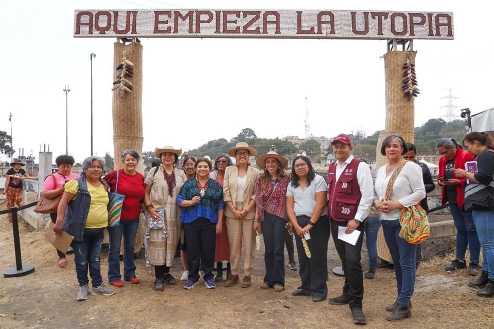 La Jefa de Gobierno, Clara Brugada, aseguró que el pueblo originario también será intervenido con obras de bacheo, luminarias y un análisis de movilidad.