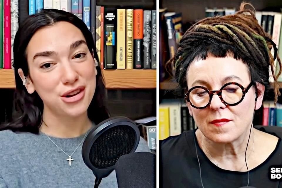 Con la autora Olga Tokarczuk habló sobre su libro 'Sobre los Huesos de los Muertos'.