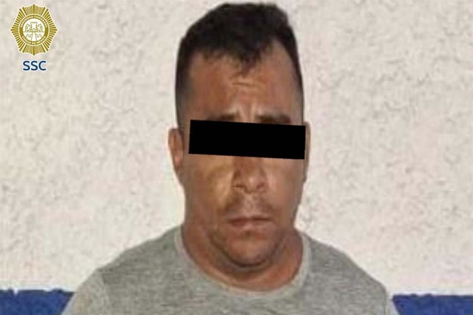 Cristopher 'N', alias 'El Armadillo', fue detenido en la Gustavo A. Madero.