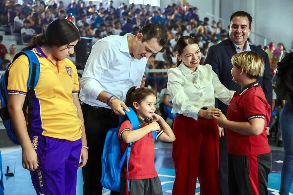 El Alcalde de Chihuahua, Marco Antonio Bonilla (PAN), durante el encuentro Ciudades Amigas de la Niñez.