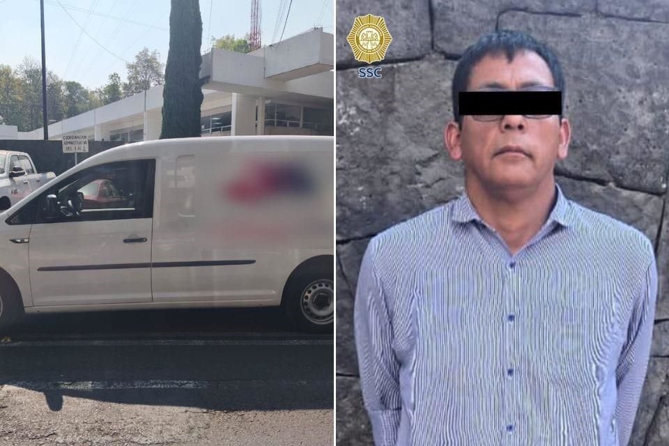 La agresión derivó de un conflicto vial entre el conductor de la vagoneta de paquetería y otro automovilista.