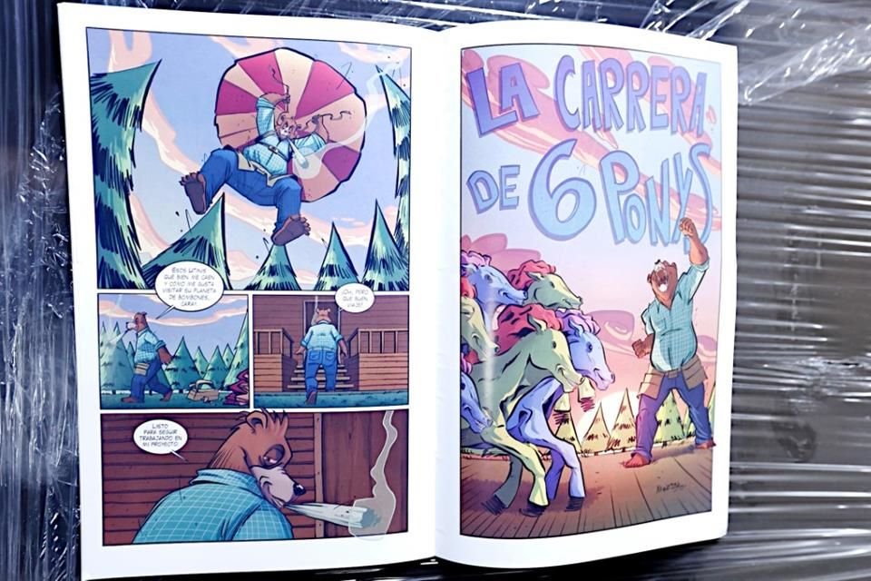 También lanzarán tres cómics, el primer volumen será 'Las Fábulas del Oso'.