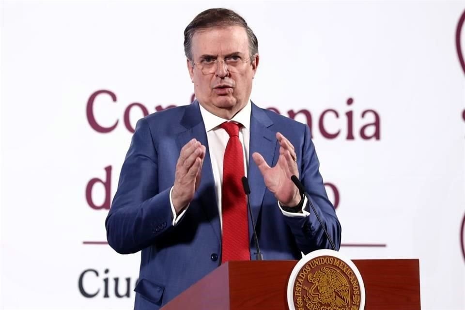 El Secretario Ebrard comentó que se detectaron abusos en la importación de insumos libres de aranceles.
