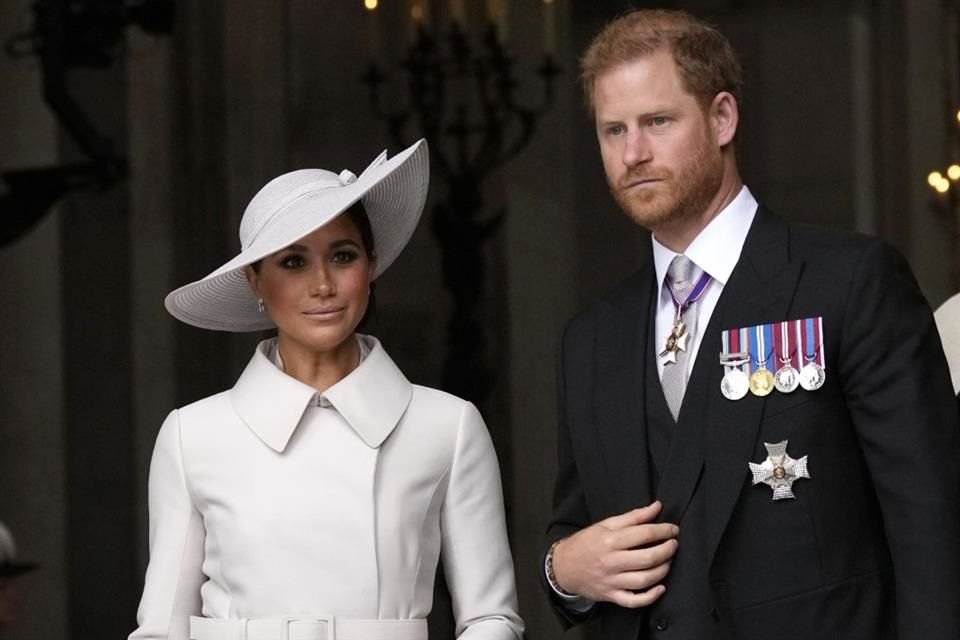 Los Duques de Sussex, que viven en Estados Unidos, inauguraron la instalación temporal.