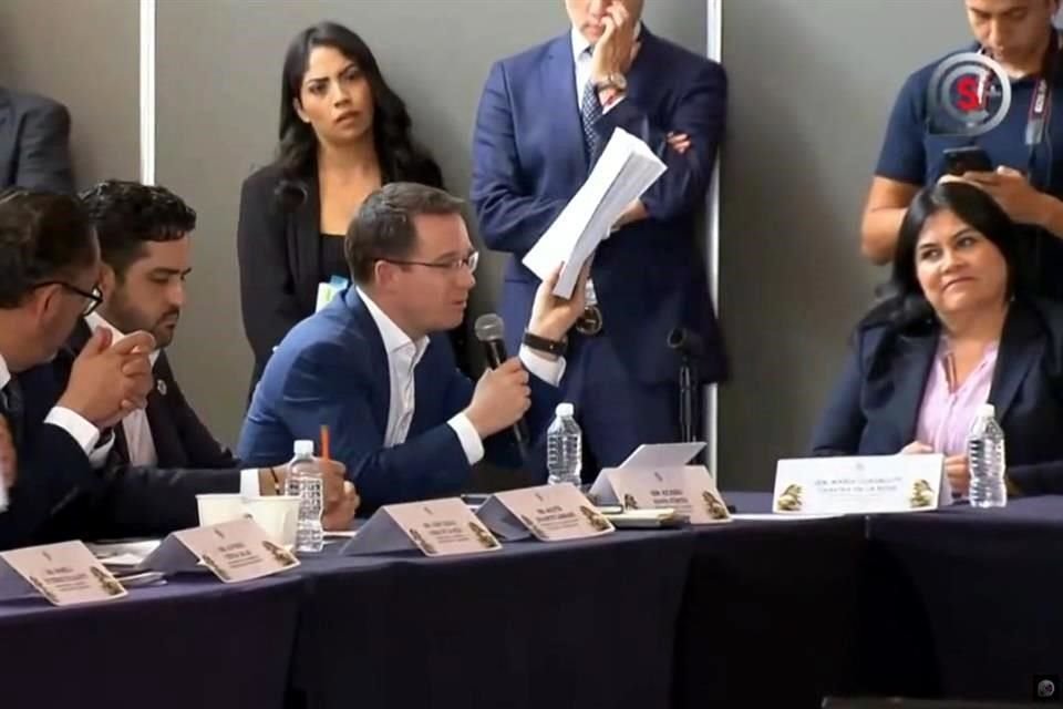 'Esta no es una ley, es una censura', advirtió Anaya.