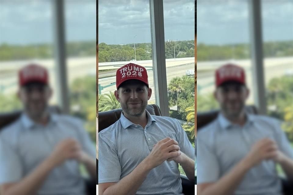 La tienda virtual de Donald Trump está ofreciendo gorras con la inscripción 'Trump 2028', el año de la próximas elecciones presidenciales.