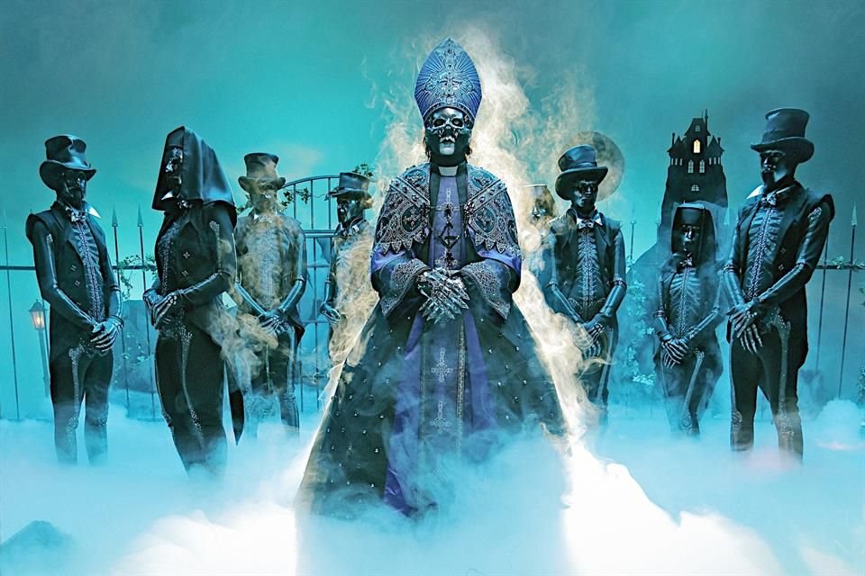 La banda de rock sueca Ghost estrena su disco 'Skeletá' y un mandamiento de que en su gira, los fans gocen sin grabar nada con celulares.