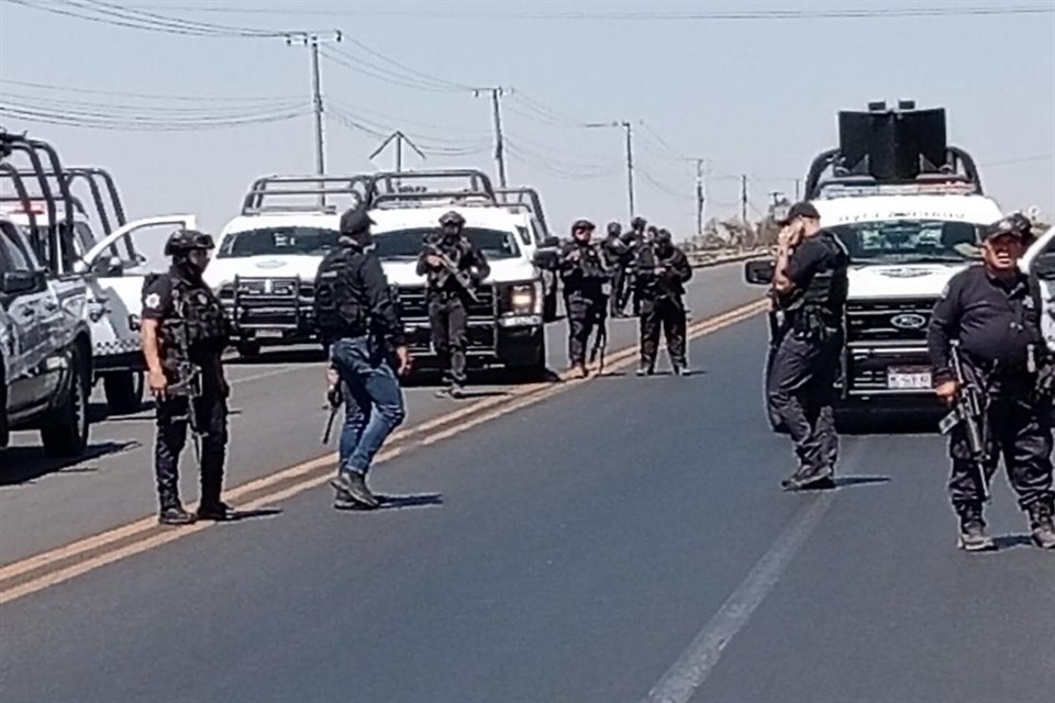 Agentes del Ejército y GN abatieron a 6 supuestos delincuentes en Tarímbaro y Apatzingán, Michoacán, implicados en narcobloqueos, dijo SSPC.