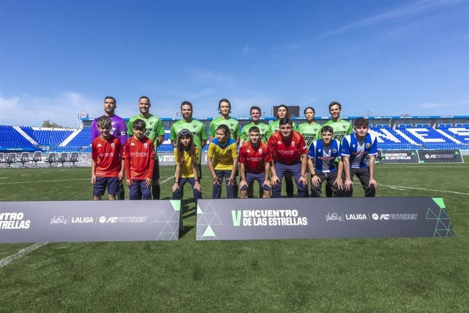 En el evento, organizado por los Premios Platino del Cine Iberoamericano y LALIGA EA Sports, se enfrentaron tres equipos integrados por celebridades y jugadores profesionales.