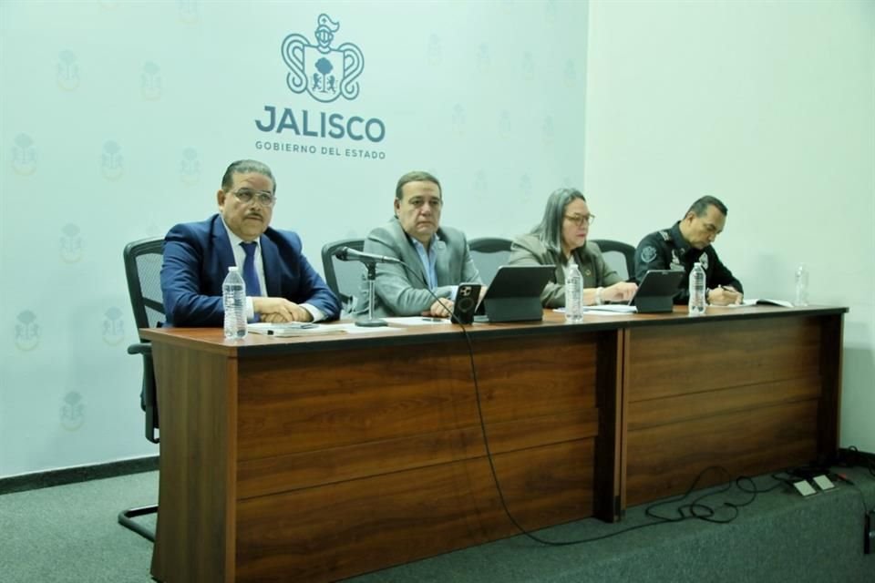 Alfonso Gutiérrez Santillán, Roberto Alarcón Estrada, Edna Montoya Sánchez y  Juan Pablo Hernández González.