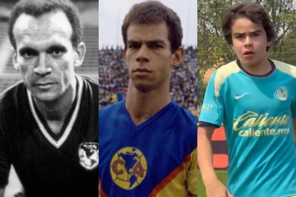 Paulo Alves fue campeón con América Sub 14 y buscará seguir con los pasos de su abuelo, José Alves, y su papá, Zague, leyendas azulcremas.