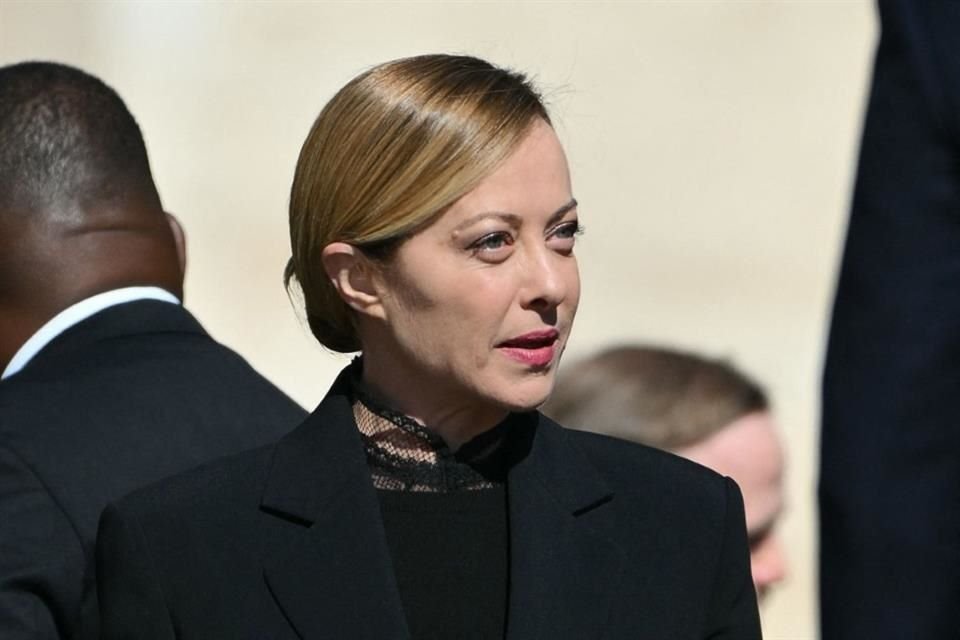 La Primera Ministra italiana Giorgia Meloni.