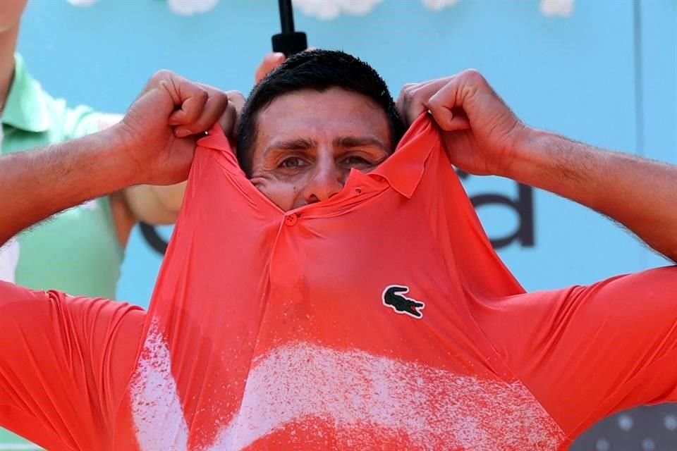 Novak Djokovic lleva sin ganar un título desde el Masters ATP a finales de 2023.