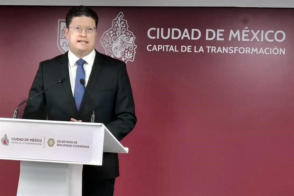 Pablo Vázquez, Jefe de la Policía, detalló los avances en los casos de pinchazos en el Metro.