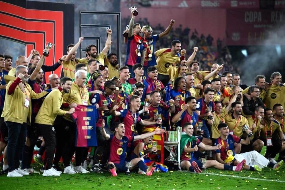 Los culés ahora buscan los títulos de LaLiga y la Champions.