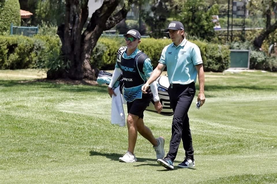 Carlos Ortiz volvió a ser el mejor mexicano de la jornada en LIV Golf, pero quedó en el décimo sexto lugar.