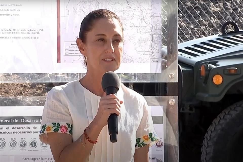 La Presidenta refrendó que los trabajos llevarán poco más de dos años.