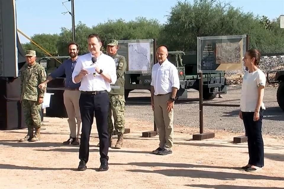 Mauricio Kuri, Gobernador de Querétaro, agradeció el trabajo de la Presidenta en la relación con Estados Unidos.