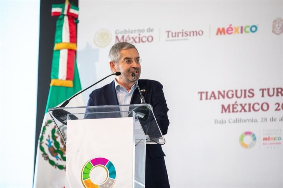 En la Inauguración del Tianguis Turístico 2025, en Baja California, el Canciller indicó que el primer destino promocionado es Oaxaca, que se está haciendo en el Consulado de San Diego, California