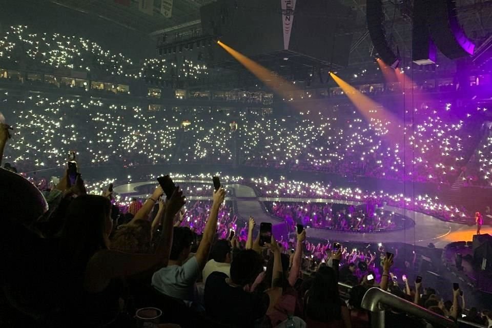 La Arena Monterrey estuvo a su máxima capacidad.