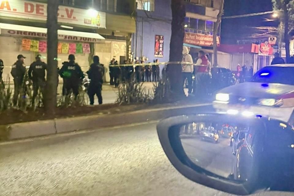 Policías preventivos del Sector Mixquic acudieron al lugar, pero los agresores habían escapado.
