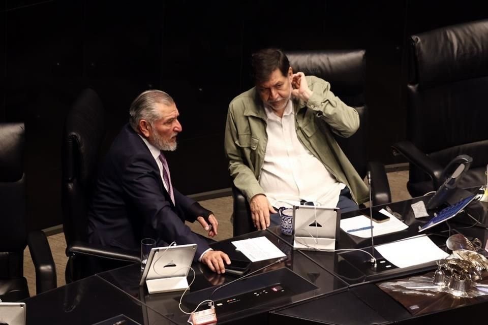 Fernández Noroña dijo que no habría Reglamento para la sesión de la Comisión Permanente tras rechazo del PAN.