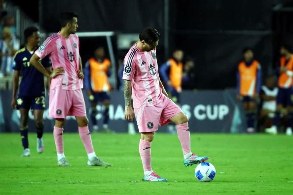 En esta ocasión, Lionel Messi nada pudo hacer para evitar la eliminación.