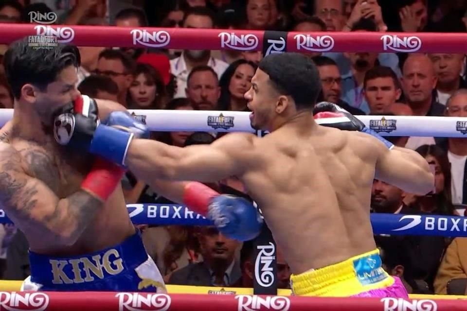 Rolando Romero fue superior en casi todo el pleito y los jueces le dieron la victoria por decisión unánime ante Ryan García.