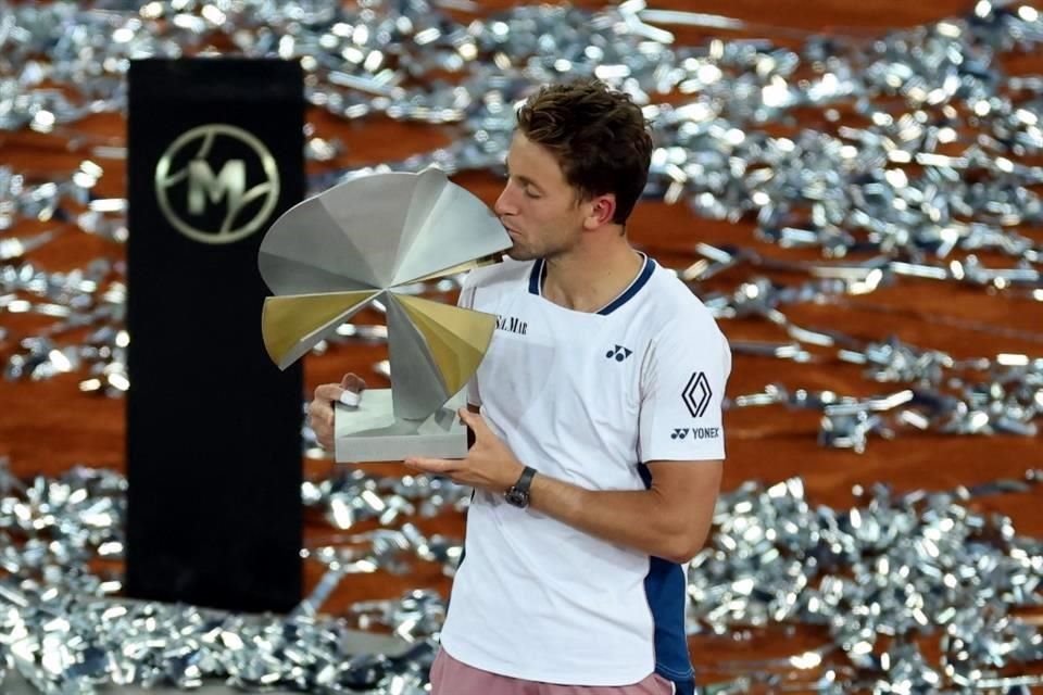 Casper Ruud ya puede presumir su primer título en un Masters 1000.