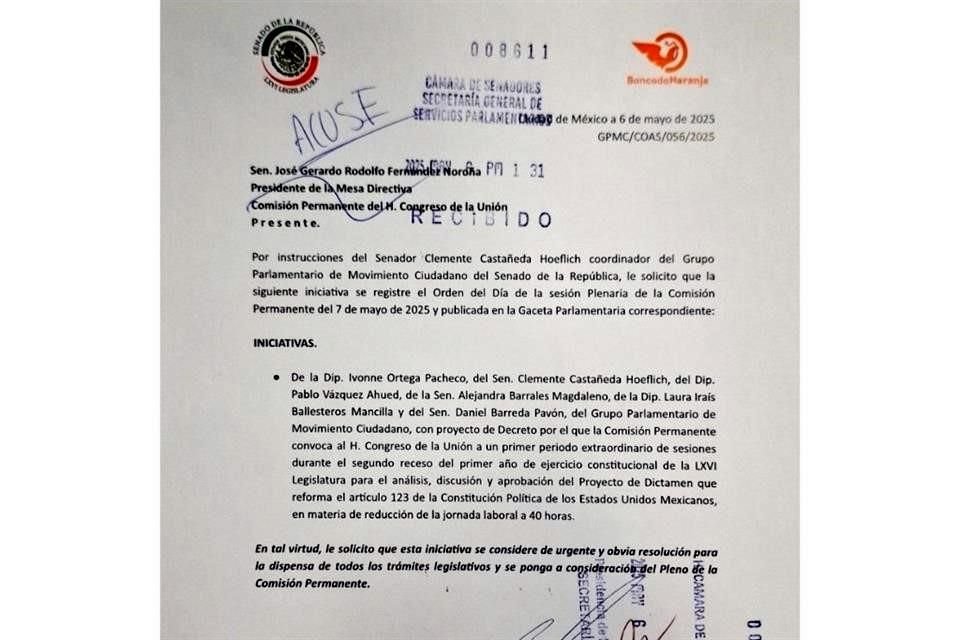 La propuesta fue presentada por el diputado Pablo Vázquez Ahued.