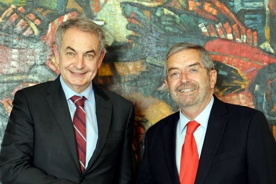 La Cancillería informó que José Luis Rodríguez Zapatero, ex Presidente español y parte de los fundadores del Grupo Puebla, se encuentra en México para participar en actividades académicas.
