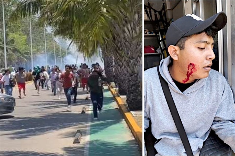 Docente del Instituto Tecnológico de Los Ríos en Balancán, Tabasco, negó existencia de explosivos y armas tras represión estudiantil.