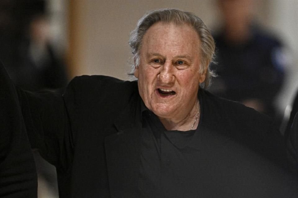 Depardieu, de 76 años, es una leyenda del cine francés contemporáneo, ha rodado más de 200 películas y series de televisión.