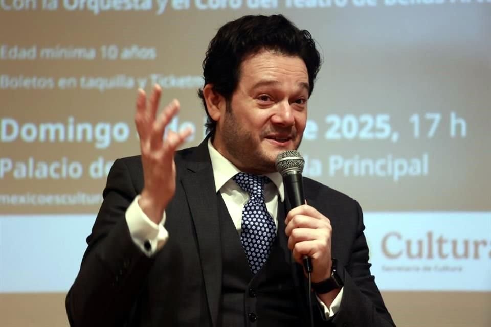 Chacón-Cruz ofreció los detalles del programa, que incluirá arias de ópera, zarzuela y canciones del repertorio popular de figuras como Agustín Lara, José Alfredo Jiménez y José José.