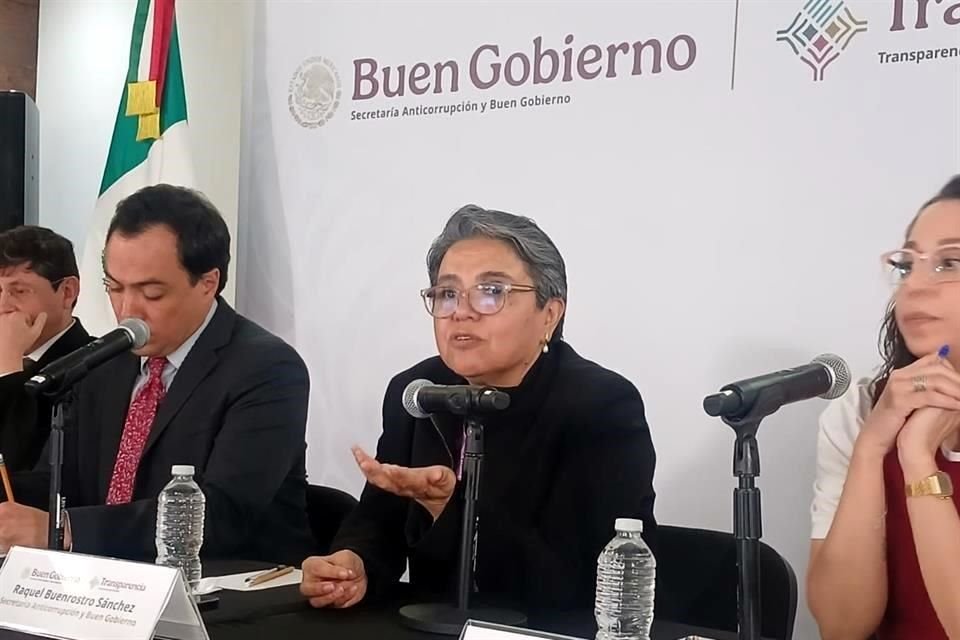 En conferencia, Raquel Buenrostro, aseguró que la instrucción de la Presidenta Claudia Sheinbaum es tener cero tolerancia a la corrupción, por lo que no se permitirá que ningún acto quede impune.