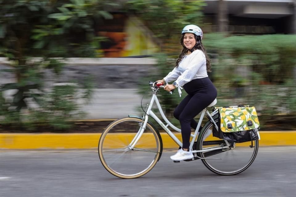 Iraís Maya, bicycle mayor of Mexico City