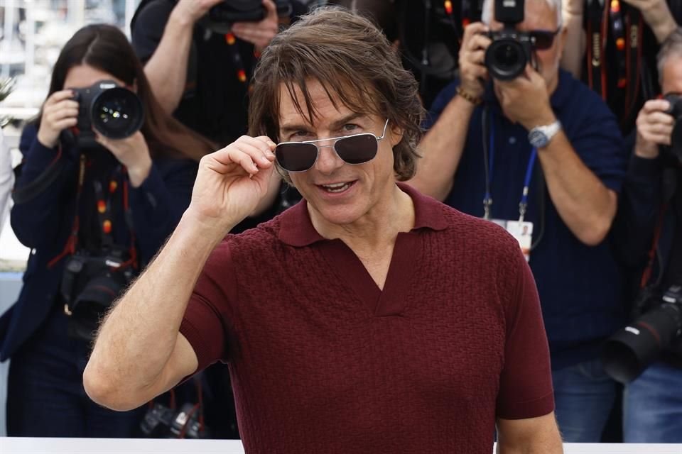 Tom Cruise no comentó si habrán más película de 'Misión Imposible'.