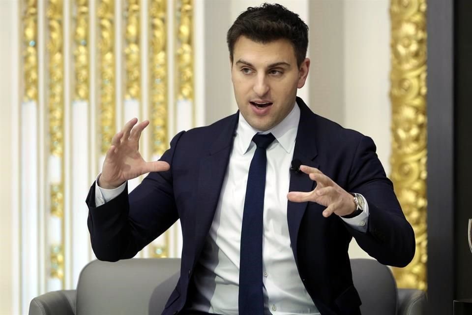 Brian Chesky, cofundador y director ejecutivo de Airbnb.