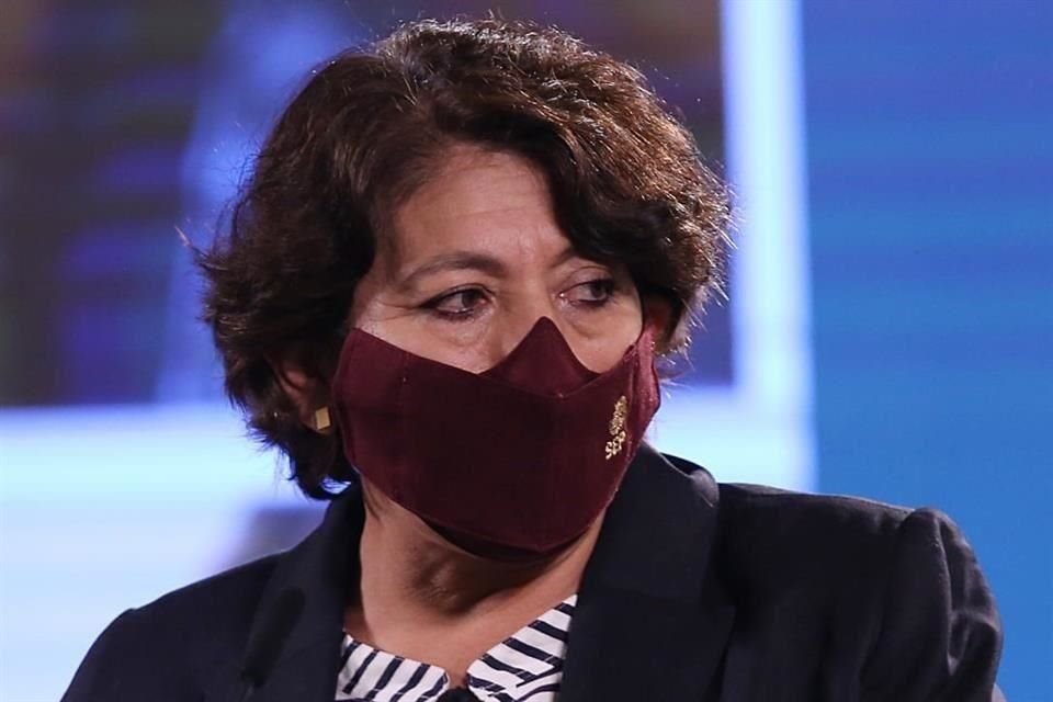 Delfina Gómez, titular de la SEP.