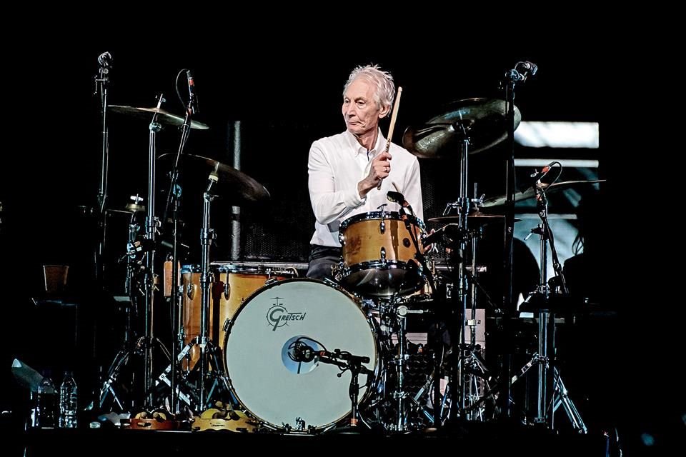 Si bien no cofundó los Stones, Charlie Watts estuvo en la banda desde el primer disco.